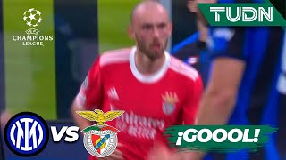 ¡EMPATE! ¡Benfica no se da por vencido! | Inter 1-1 Benfica | UEFA Champions Leahue 2022/23 4tosTUDN
