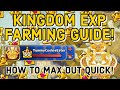 Kingdom EXP Farming Guide! | Reach Lv.60 Quick! | Cookie Run: Kingdom