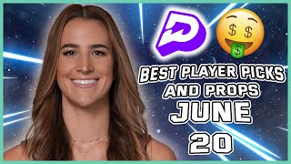 WNBA PRIZEPICKS | 3 BEST WNBA Player Props Today Thursday June 6/20