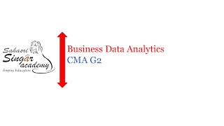 MJ25 CMA G2 BDA 3.  Ch 10 Data Presentation, Visualization and Graphical Presentation