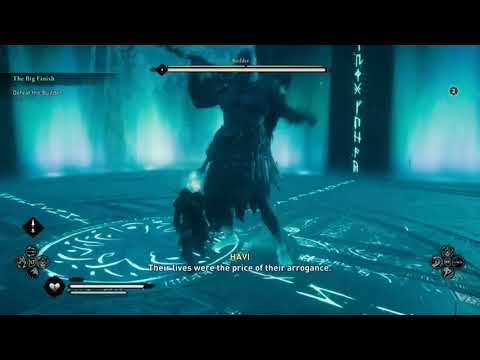 How do you beat the builder in Valhalla?