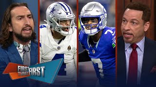 Cowboys clip Seahawks: Dak is Nick's current MVP & Brou gives 'BAD' grade | NFL | FIRST THINGS FIRST