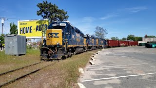 *Rare* CSX Y101 Departing CP yard/Holliston industrial track! 5/21/20