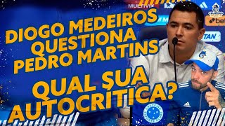 🔥DIOGO MEDEIROS QUESTIONA PEDRO MARTINS "QUAL A AUTOCRÍTICA DO TRABALHO DO DEPARTAMENTO DE FUTEBOL?"