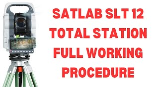 Satlab slt12 total station I satlab slt 12 I satlab total station #satlab #survey#totalstationsurvey