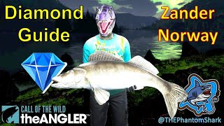 Zander in Noway Diamond Hotspot! Guide to catching Diamond Zander - Call of the Wild: The Angler