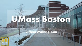 University of Massachusetts Boston (UMass Boston) - Virtual Walking Tour [4k 60fps]