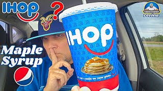 IHOP® Pepsi® Maple Syrup Cola Review! 🍁🥞🥤 | It IS Real! | theendorsement