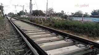 Kovilpatti Railways station near double track works process.