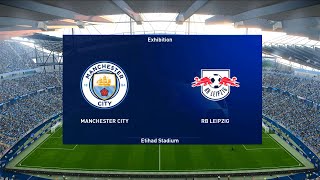Manchester City vs Leipzig | Etihad Stadium | 2021-22 UEFA Champions League | PES 2021