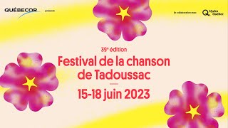 Programmation du 39e Festival de la chanson de Tadoussac