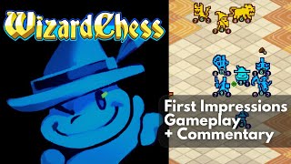 Let's Play Wizardchess | 20 Minutes with This New Strategy Roguelike! | Tutorial Level & Boss Fight.