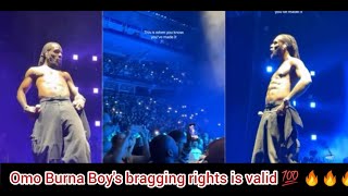Burna Boy in big shock as Davido fans sing It's Plenty word for word at his show