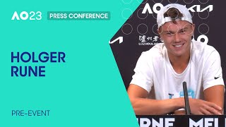 Holger Rune Press Conference | Australian Open 2023 Pre-Event
