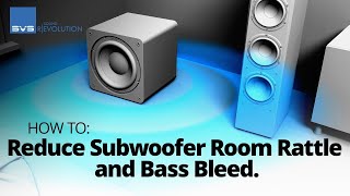 SVS Subwoofer 隔離腳墊｜如何減少低音震動、異音和洩漏？