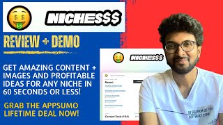 nichesss Review + Demo – Get amazing content + images + profitable ideas for any niche instantly!