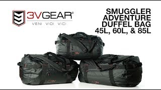 Smuggler Adventure Duffel Bag by 3V Gear