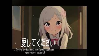 「愛してください」JPop Song 🎶 - Lily Cuper | Atarashi School (Webtoon Canvas)