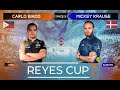 CARLO BIADO vs MICKEY KRAUSE |  DAY 2 | REYES CUP Highlights