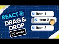 React Drag And Drop (dnd-kit) | Beginners Tutorial