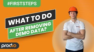 What to do after removing demo data from your Prodio account? ⚙️👀