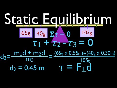 Physics, Torque (3 of 12) Balance Beam Physics, Torque (3 of 12) Balance Beam