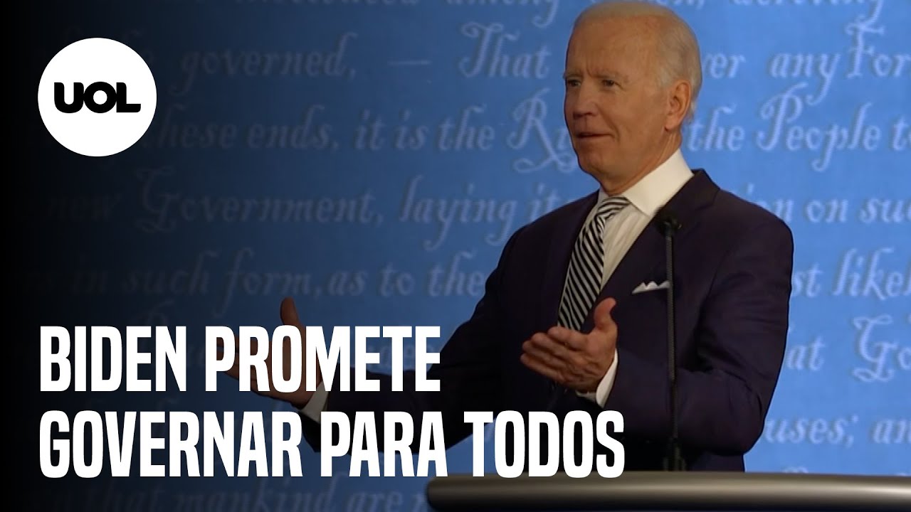 Biden Promete Ser 'o Presidente De Todos Os Americanos' - YouTube