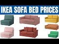 IKEA Sofa Bed Prices 2024 | Sleeper Sofa 1Seat, 2 Seat, 3 Seat Rate List | Friheten, Convertible