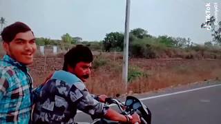 Bike Ride On Highway road To muna Don palitana