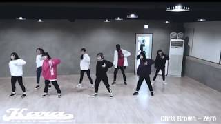 성남댄스학원 KDM academy / Chris Brown(크리스브라운) - Zero, 전문반