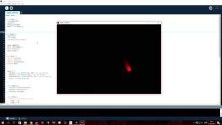 Processing 3 programming environment (BALL PHYSICS 2)