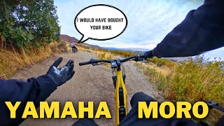 I got the cheapest ($2000) full-suspension E-bike and  it feels awesome | Yamaha YDX Moro