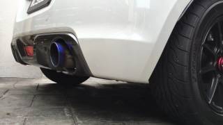 TRUST GReddy beat Max Ti exhaust on swift sport ZC32S (cold start)