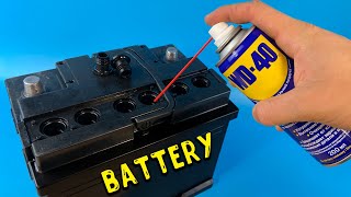 Old Battery As New in 1 Minute! Ingenious way repair that surprised an experienced motorist!