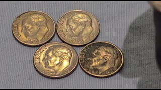 1973 ONE DIME COINS || AMERICA