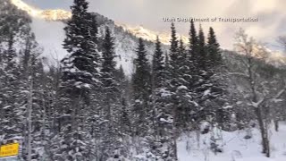 CAUGHT ON CAMERA: Utah transportation officials trigger avalanche