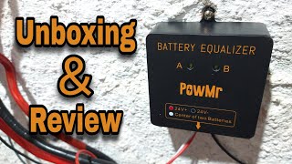 Balanceador e Equalizador de Baterias EB24 PowMr! Unboxing e Review