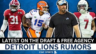 Detroit Lions Rumors: Lions Meet With Anthony Richardson, Sign Byron Murphy, Draft Will Anderson