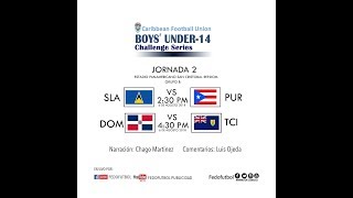 Eliminatorias Del Torneo U-14 | REPÚBLICA DOMINICANA VS ISLAS TURCOS Y CAICOS - JORNADA 2