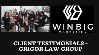 Personal Injury Attorney Client - Testimonial of Win Big Marketing💥💥Why Digital Marketing Works!