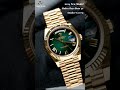 2024 Rolex Day-Date NEW RELEASE Green Ombré Roman Dial Yellow Gold President Ref. 228238 Full Set