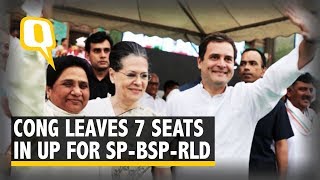 LS Polls: Cong Returns Favour, Leaves 7 Seats for SP-BSP-RLD in UP