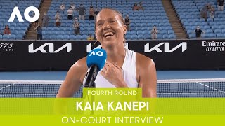 Kaia Kanepi On-Court Interview (4R) | Australian Open 2022