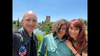 Speaking LATIN: The most beautiful garden in the world, Vlog, Giardini di Ninfa, Stefano Vittori