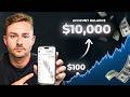 How To Grow $100 To $10,000 Day Trading In 2026 (Full Course)