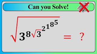 A Nice Square root Problem Math Simplification | No Calculator Allowed