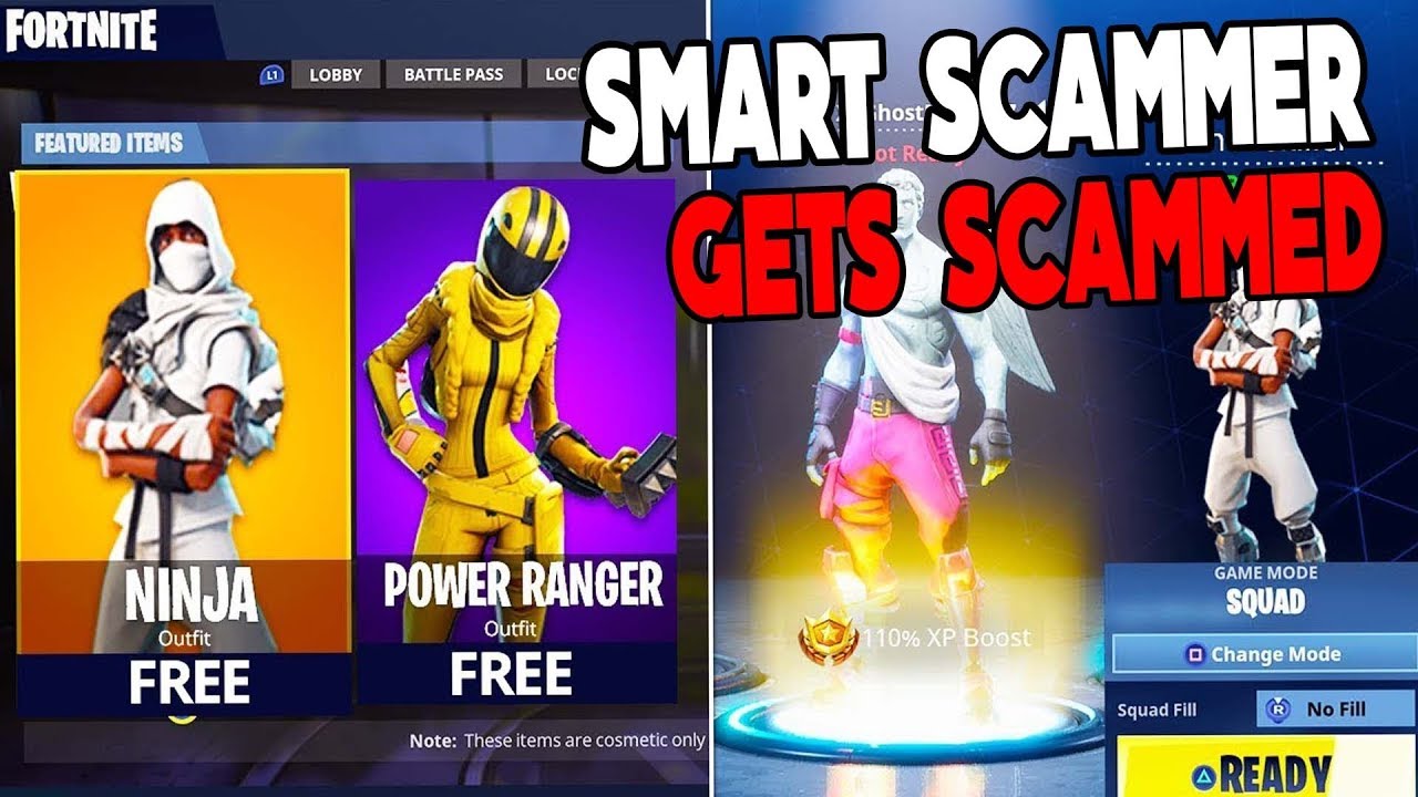 Smart Scammer Gets Scammed Fortnite Save The World Pve Youtube