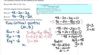 The D-Test to optimize multi-variable functions