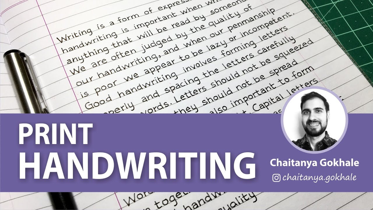 Neat Handwriting Printable Neat Handwriting Printable