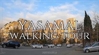 [4K] Yasamal Walking Tour/ Baku, 2025